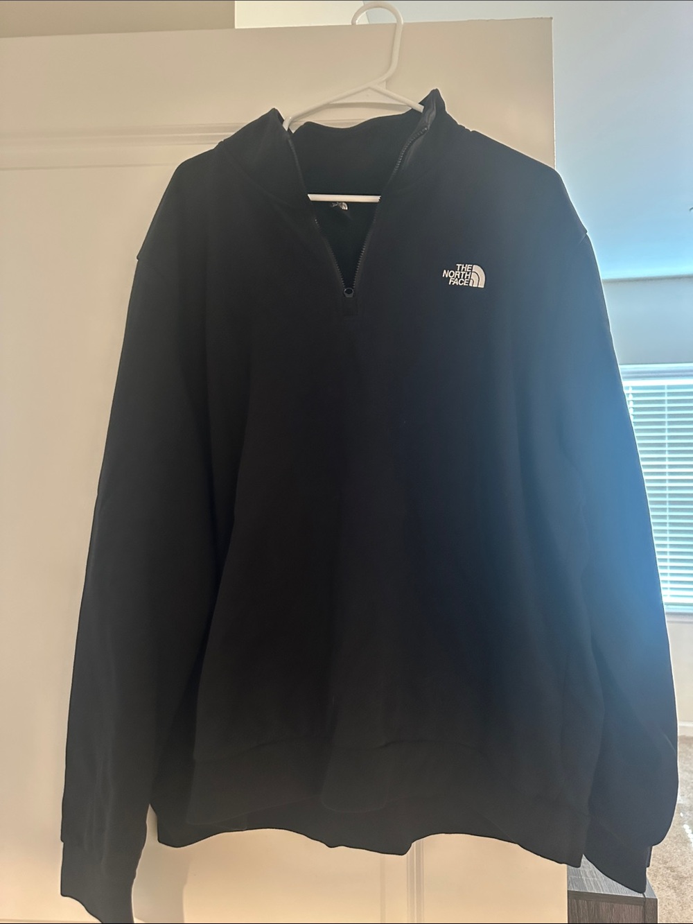 The North Face Black Half-Zip Fleece Pullover